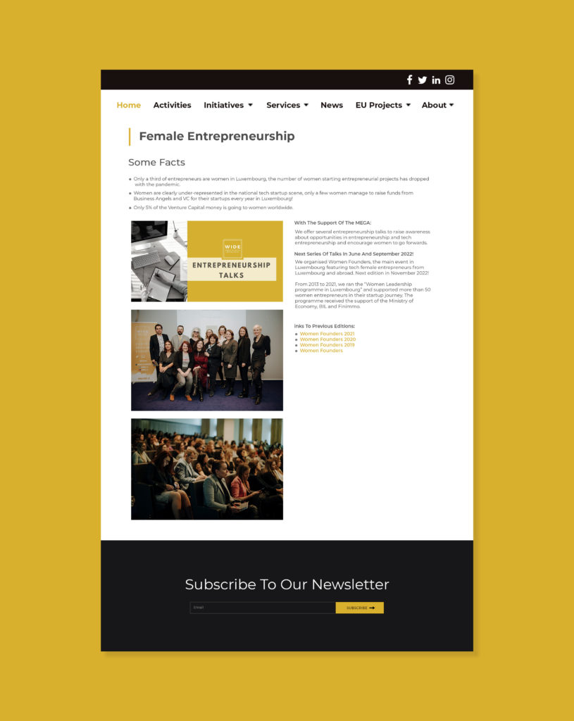 Visuel page site internet wide